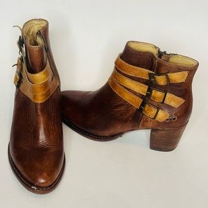 Bed Stu Begin buckle ankle boots